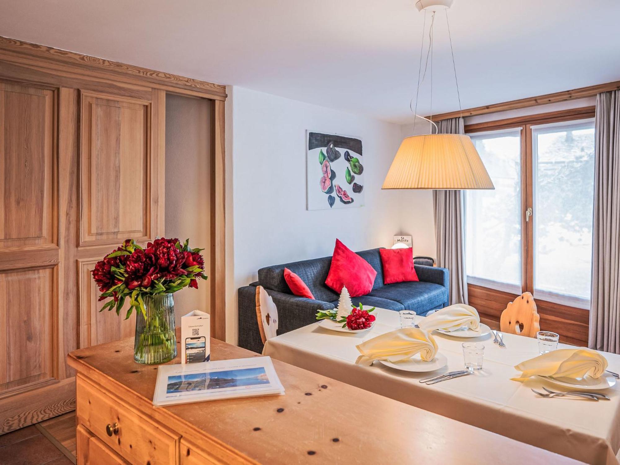 Apartment Chesa Vadret Surlej Extérieur photo